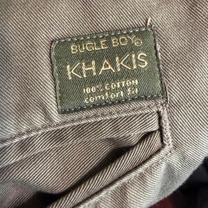 Vintage 90s Baggy Comfort Bugle Boy Chinos 38/31